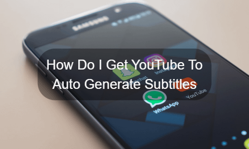 Come faccio a convincere YouTube a generare automaticamente i sottotitoli